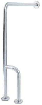 Apoio Parede/Chao Esq Inox - AFJ