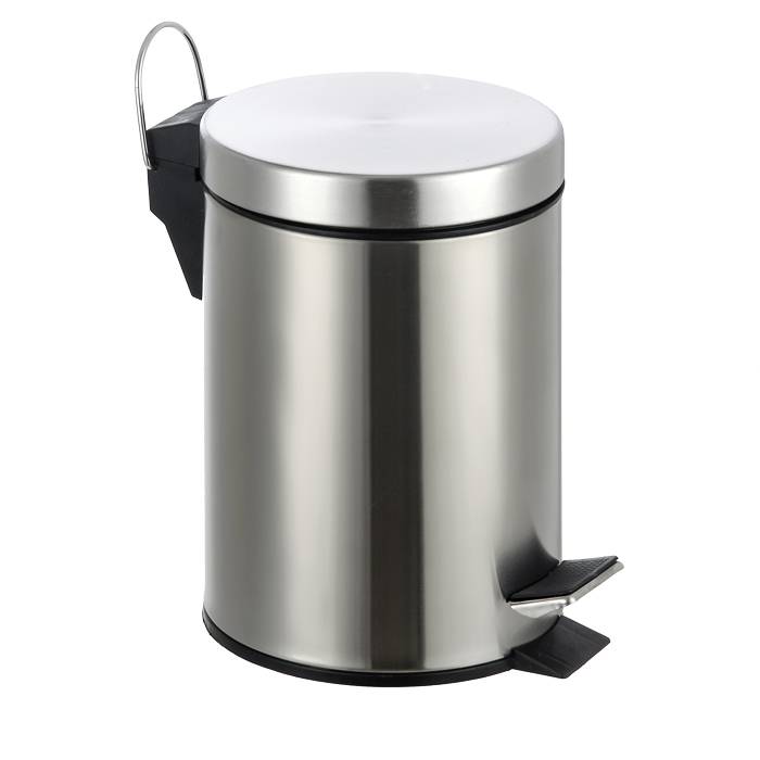 Balde Wc 12 Litros c/Pedal Inox - AFJ