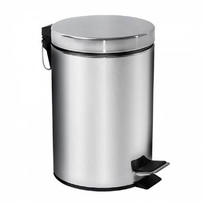 Balde Wc 3 Litros c/Pedal Inox - AFJ