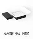 Saboneteira LISBOA Preta - AFJ