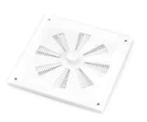 Ventilador 15x15cm com regulador plástico branco teicocil