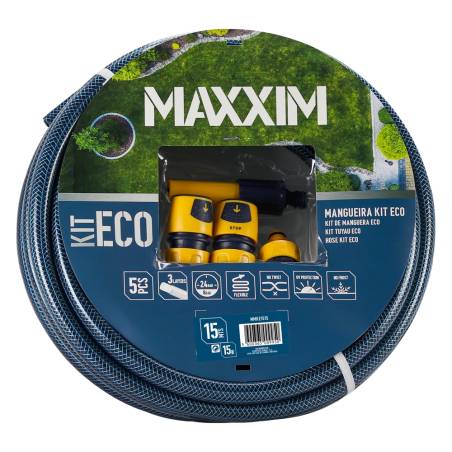 Mangueira Jardim Kit ECO 15mm 15m MMKE1515- MAXXIM