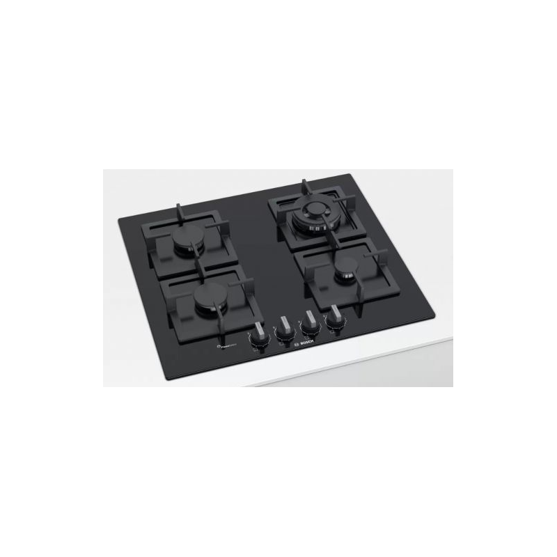 Placa Gas 60 S6 PPH6A6B20 Vidro Temp - BOSCH