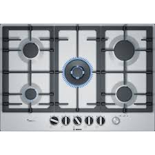 Placa Gas 75 S6 PCQ7A5M90 Inox - BOSCH