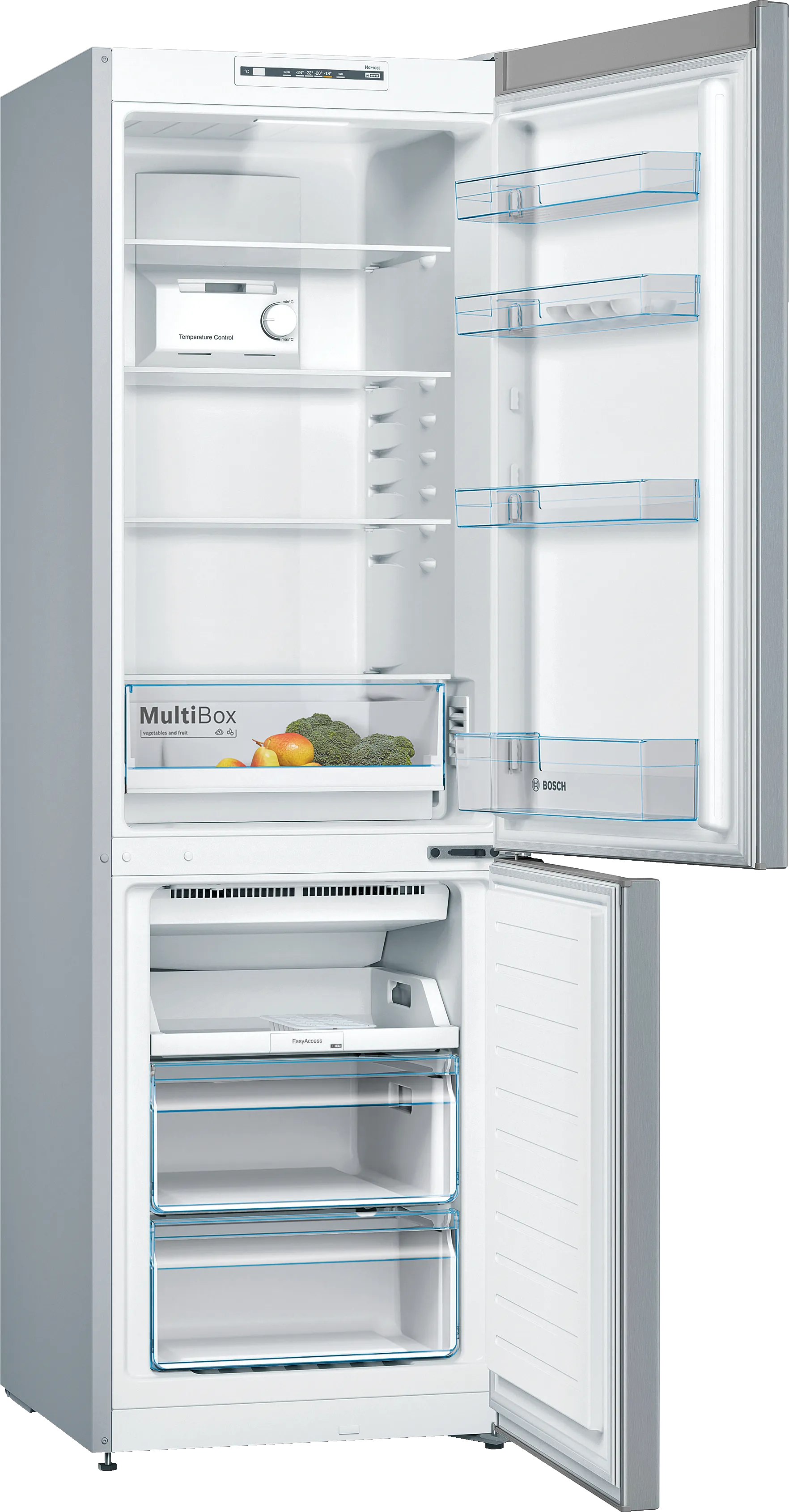 Frigorifico Comb 305L S2 KGN36NLEA Inox - BOSCH