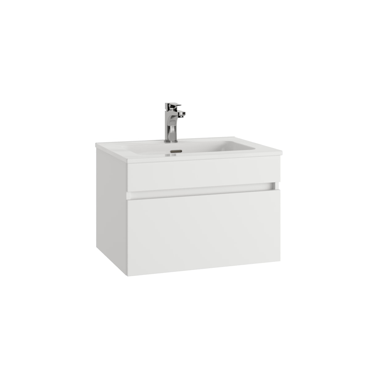 Movel WC SOKI 60 1G c/Lavat Branco - B&M