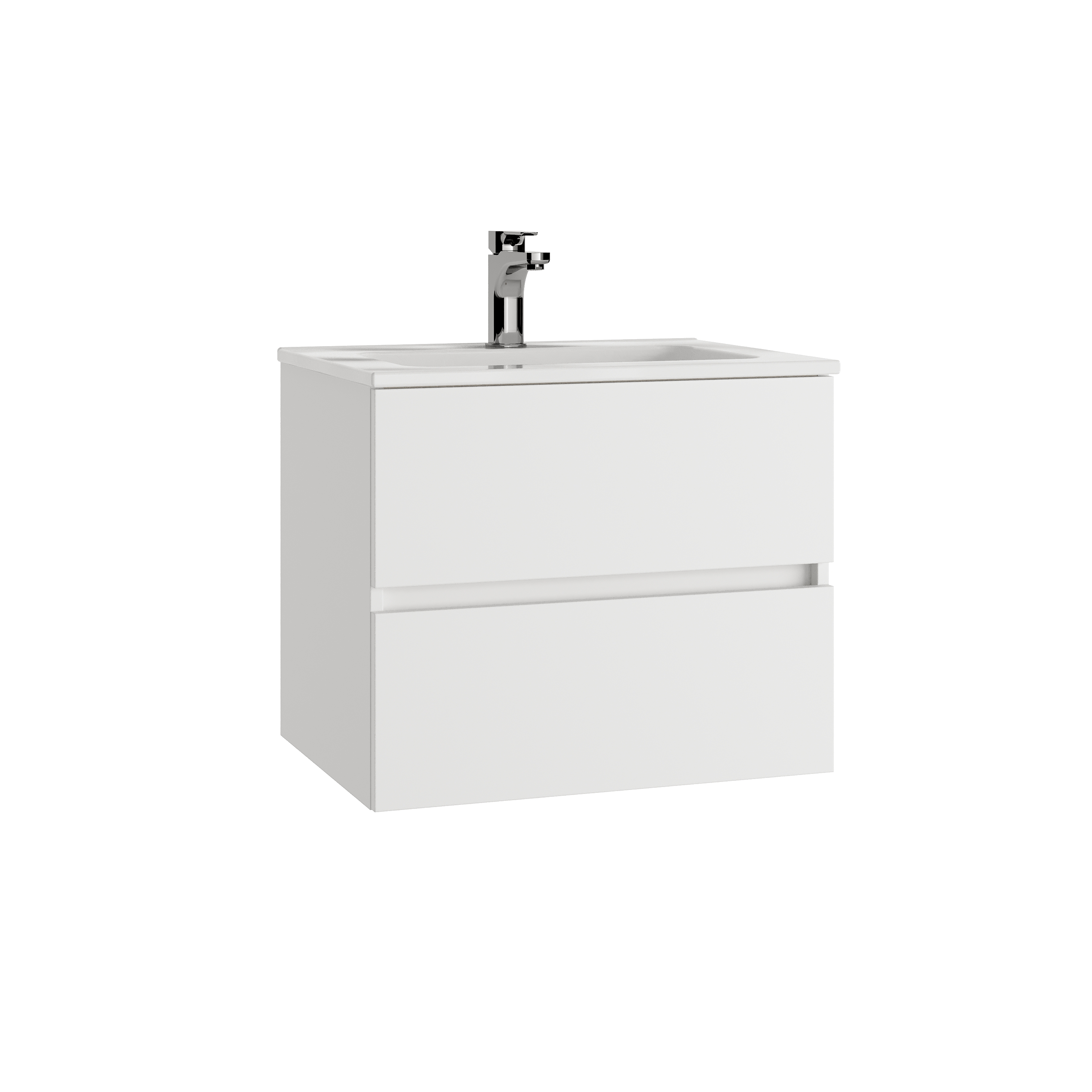 Movel WC LATINO 80 2G c/Lavat Branco - B&M