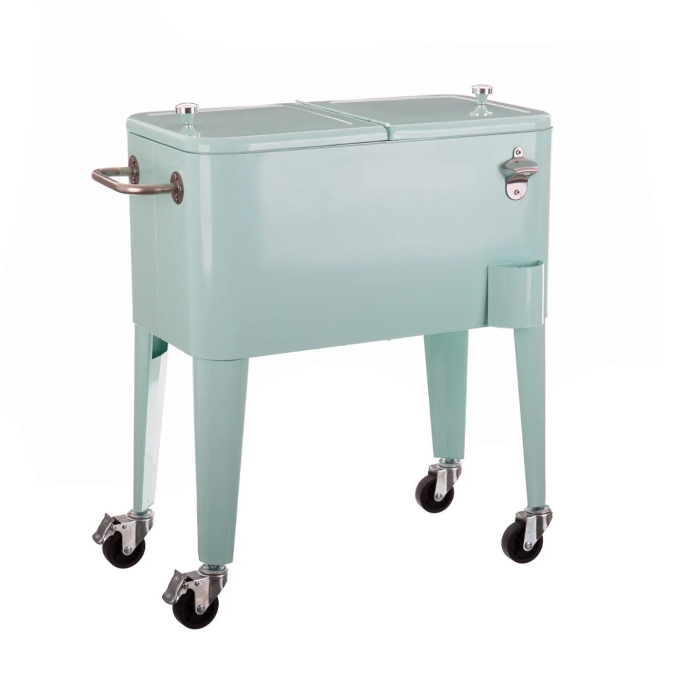 Frigorifico NEVERA VINTAGE c/rod Verde 733200-LDK
