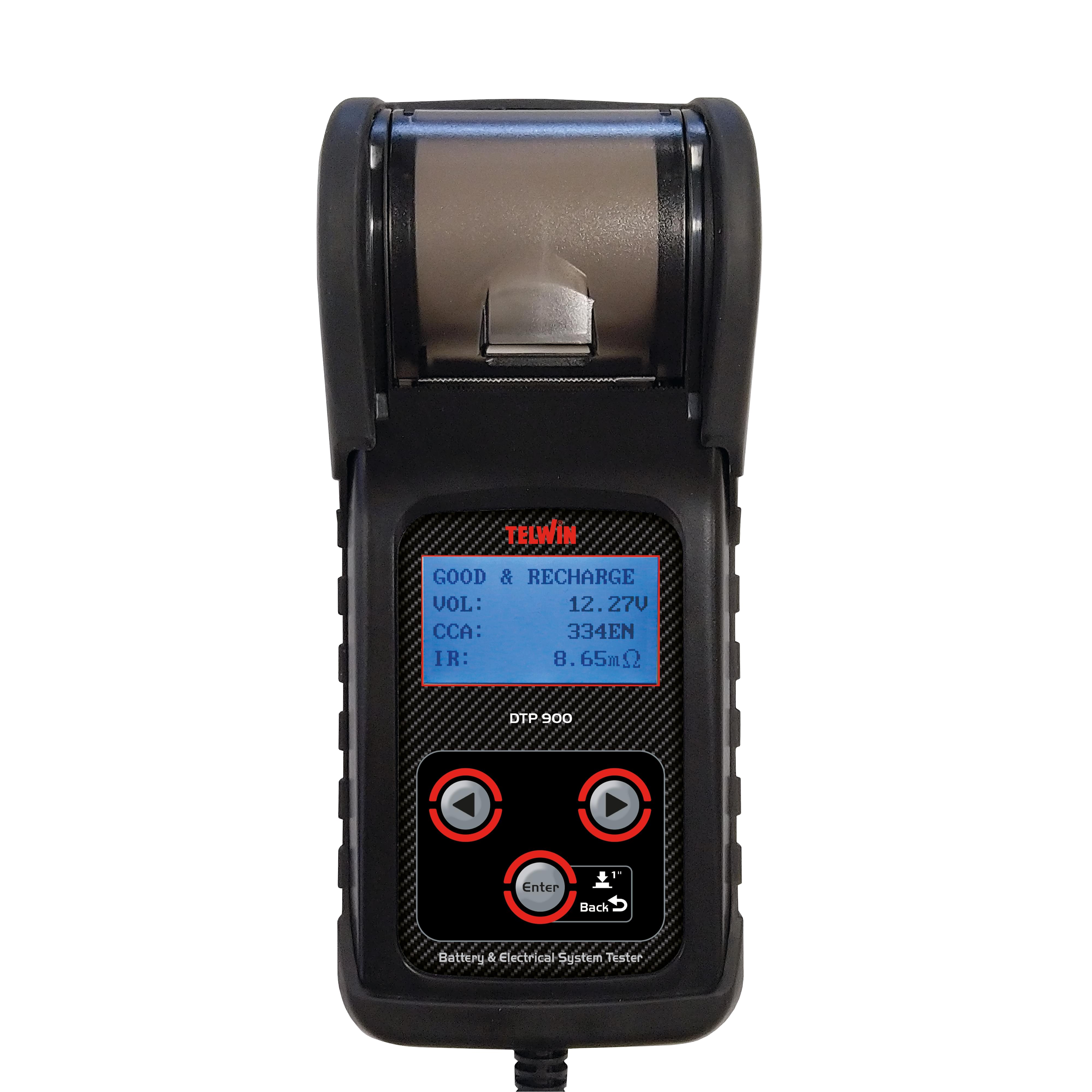 Testador Bateria Digital DT900 c/Impressora-TELWIN
