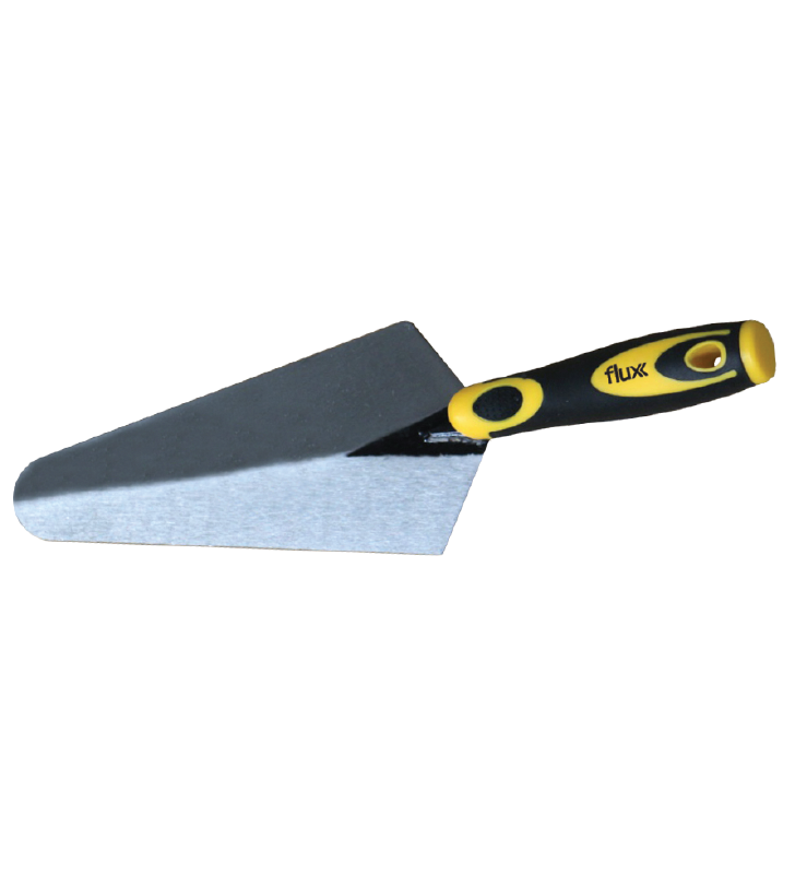 Colher Pedreir Cantos Cort C/Mad 8" FCTCCCM8- FLUX