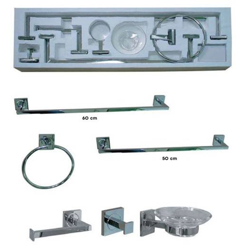 Toalheiro Kit Cromado Ref.400 - AFJ