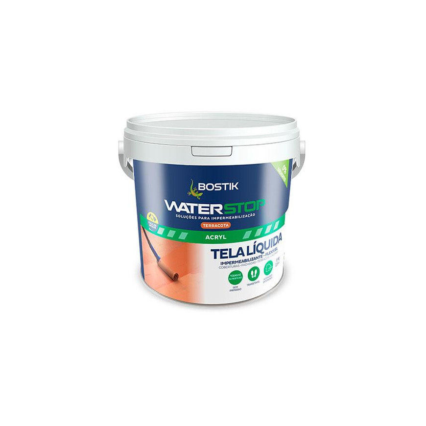 Tela Liq Acril Imperm WATERSTOP Terrac 5Kg-BOSTIK