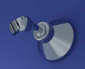 Suporte Chuveiro Reg ABS Crom - AFJ