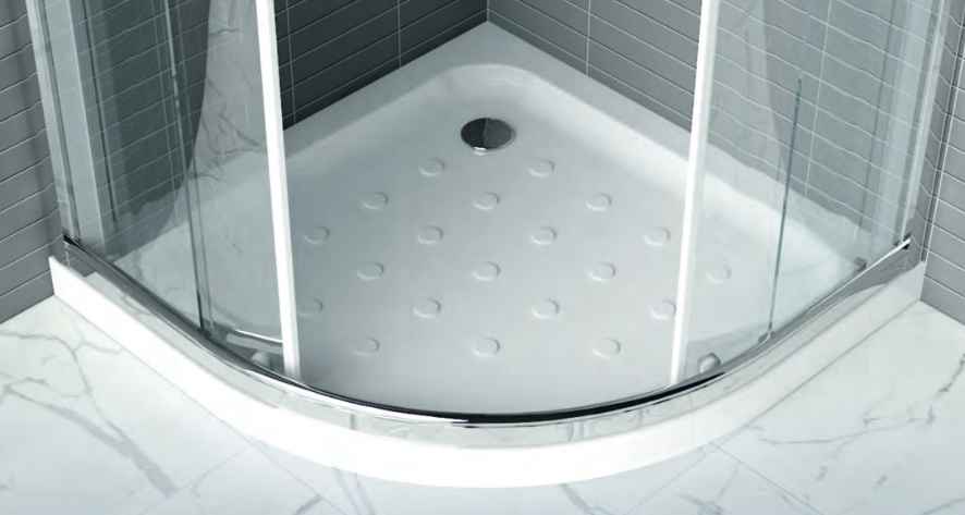 Base Chuveiro Acri Extra Plana Red 900x900x70-AFJ