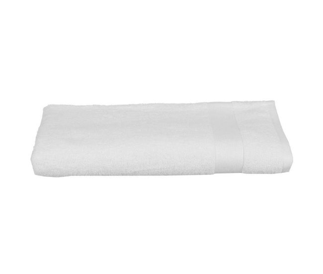 Toalha Lençol Branco 100x150 450gr Fio Torcido - MITEX