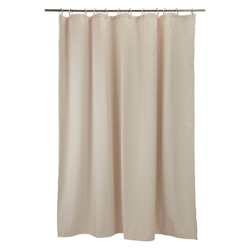 Cortina WC LISA Bege 180x180 - DECORINTER