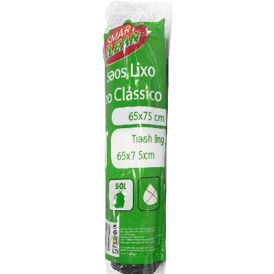 Saco Lixo 50L 65x75cm BL10 - SMARTCLEAN