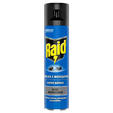 Insecticida Moscas/Mosquitos Super Rapido 400ml - RAID