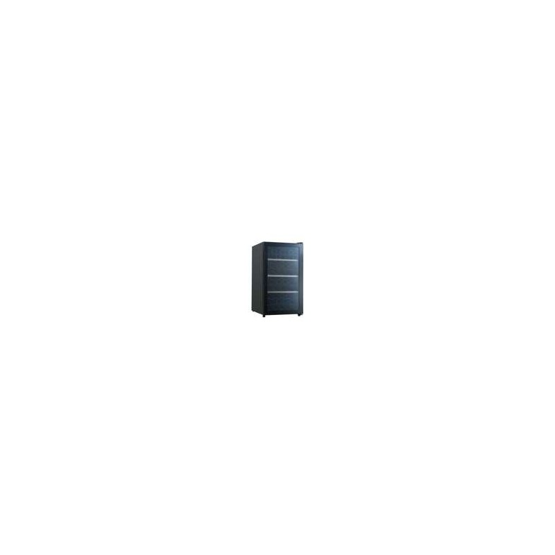 Frig Vinho 124L 56Garrafas Porta Vidro Preto BWINE565ABK - BERKLAYS