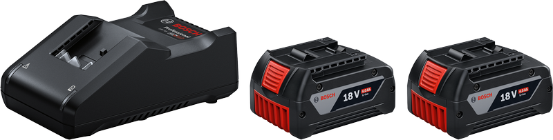 Kit 2 baterias GBA 18V 4.0Ah + CarregGAL 18V-40 - BOSCH