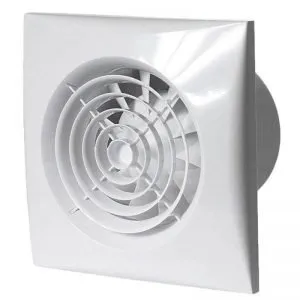 Extractor 100mm Bco p/Ventilaçao - CIDAX