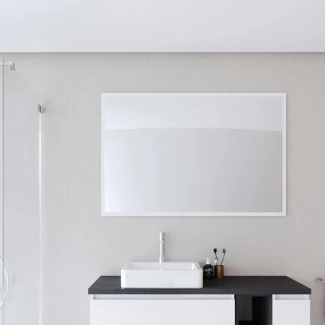 Espelho Madrid Branco 120x80 - AML